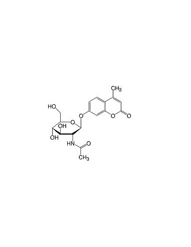 4-Methylumbelliferyl-N-acetyl-β-D-glucosaminide, CAS 37067-30-4, Serva