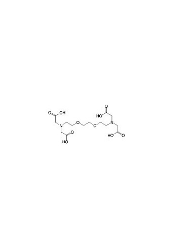 Ethylene glycol bis(2-aminoethylether)-N,N,N',N'-tetra acetic acid (EGTA), analytical grade, CAS 67-42-5, SERVA
