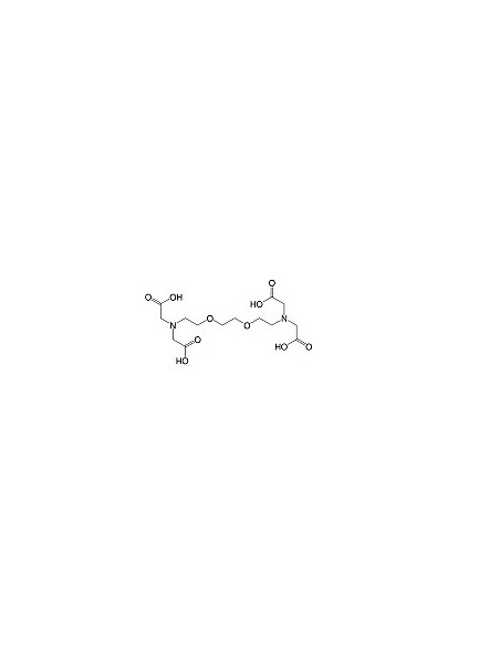 Ethylene glycol bis(2-aminoethylether)-N,N,N',N'-tetra acetic acid (EGTA), analytical grade, CAS 67-42-5, SERVA