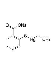 Ethylmercury thiosalicylic acid Na-salt, research grade, CAS 54-64-8, SERVA
