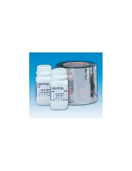 GEL-FIX™ Gel Cover Films, Size: 245 mm x 125 mm, 36 sheets, SERVA