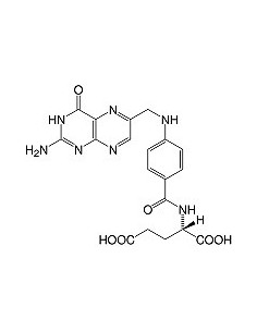Folic acid (Pteroylmonoglutamic acid, Folsäure), cryst. research grade, CAS 59-30-3, SERVA product