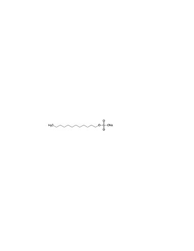 Dodecylsulfate Na-salt (SDS), 2X cryst., molecular biology grade, CAS 151-21-3, SERVA