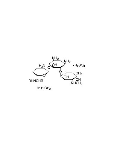 Gentamycin sulfate (Gentamicin sulfate), CAS 1405-41-0, research grade, SERVA