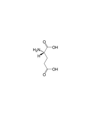 L-Glutamic acid (Aminoglutaric acid, Glu) CAS 56-86-0, research grade, SERVA
