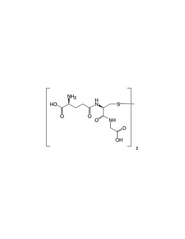 L-Glutathione (oxidized form), cryst. research grade, CAS 27025-41-8, SERVA