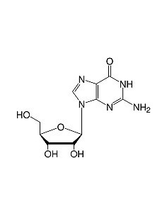 Guanosine, research grade, CAS 118-00-3, SERVA