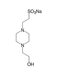 N-(2-Hydroxyethyl)piperazine-N'-2-ethane sulfonic acid-Na-salt (HEPES Na-salt), research grade, CAS 75277-39-3, SERVA