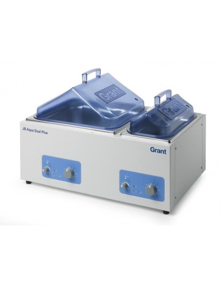 JB Aqua Dual Plus, 5 + 12 Liter Unstirred Water Bath, Grant Instruments