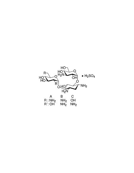 Kanamycin acid sulfate, research grade, SERVA