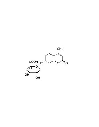 4-Methylumbelliferyl-β-D-glucuronide (MUG), analytical grade, CAS 6160-80-1, SERVA