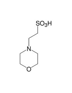 Morpholinoethane sulfonic acid, analytical grade, CAS 4432-31-9, SERVA