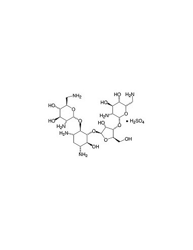 Neomycin sulfate, research grade, CAS 1405-10-3, SERVA