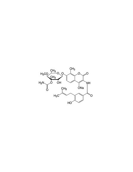 Novobiocin Na-salt, research grade, CAS 1476-53-5, SERVA
