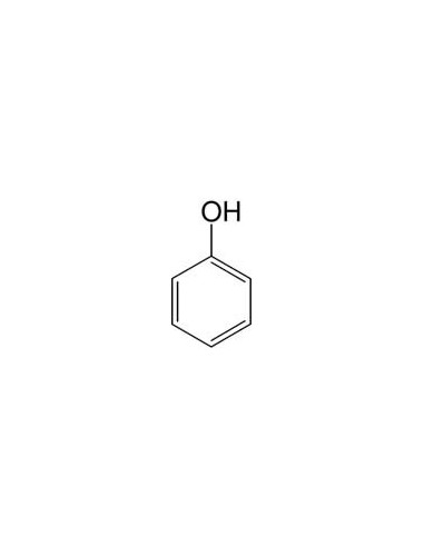 Phenol (Hydroxybenzene), analytical grade, CAS 108-95-2, SERVA