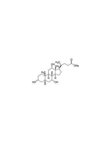 Cholic acid Na-salt (Sodium cholate) CAS 361-09-1, SERVA