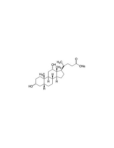 Deoxycholic acid Na-salt (Sodium deoxycholate), CAS 302-95-4, SERVA