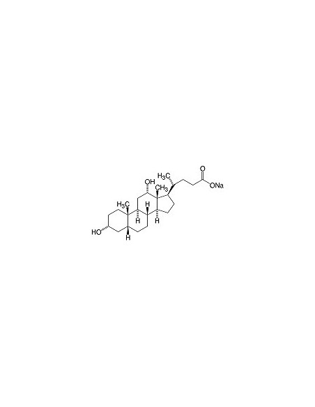 Deoxycholic acid Na-salt (Sodium deoxycholate), CAS 302-95-4, SERVA